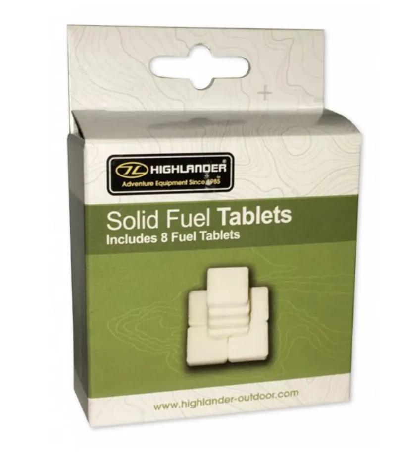 Highlander Hexamine Solid Fuel Tablets 8 Pack-1